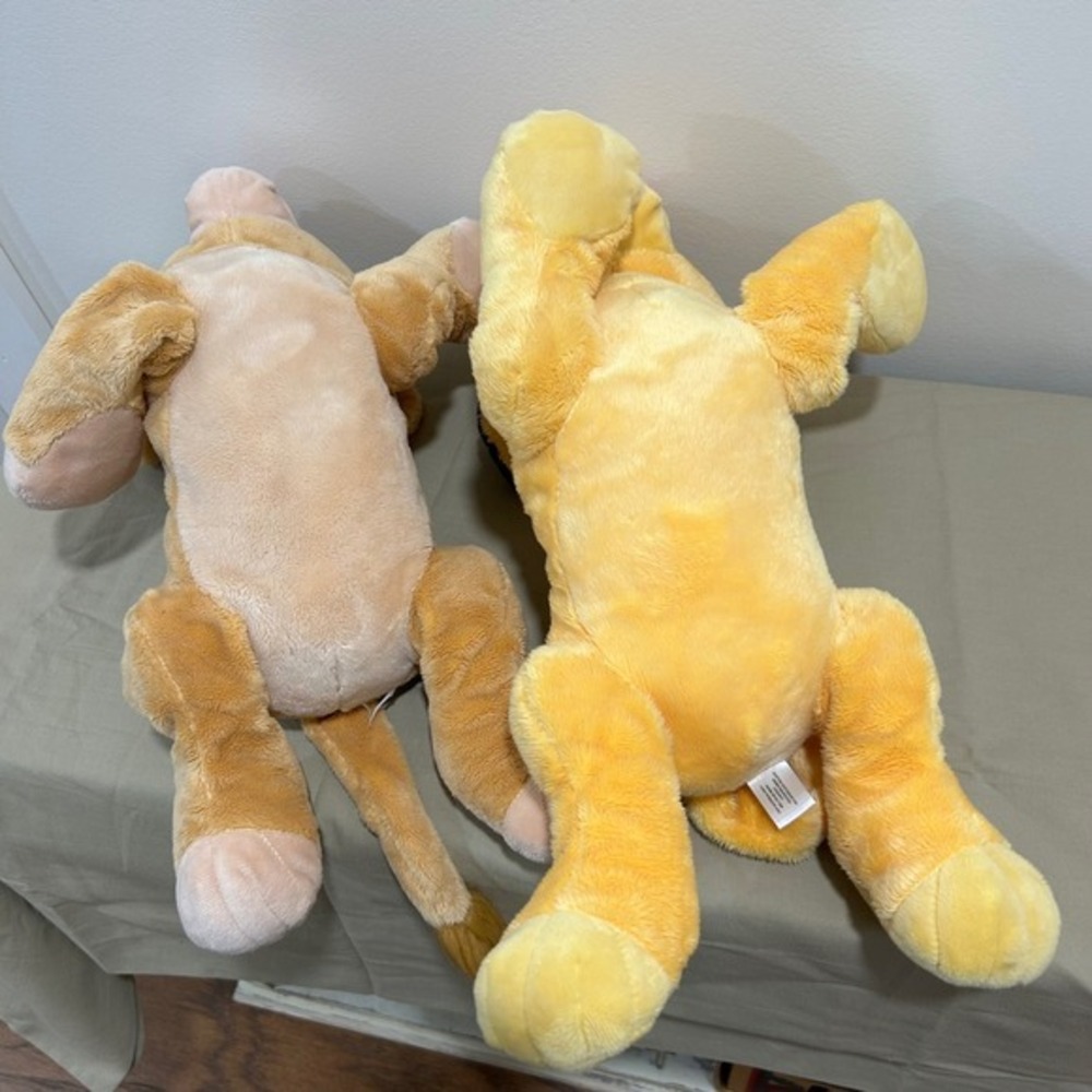 Simba and Nala plush set of 2 - Picture 3 of 9